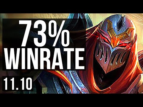 ZED & Yuumi vs CAITLYN & Pantheon (ADC) | 73% winrate, Rank 5 Zed, 13/2/9 | JP Grandmaster | v11.10