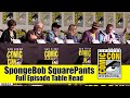 Sponge Bob Cast Performs Pilot Episode Table Read At Comic Con Tom Kenny Bill Fagerbakke