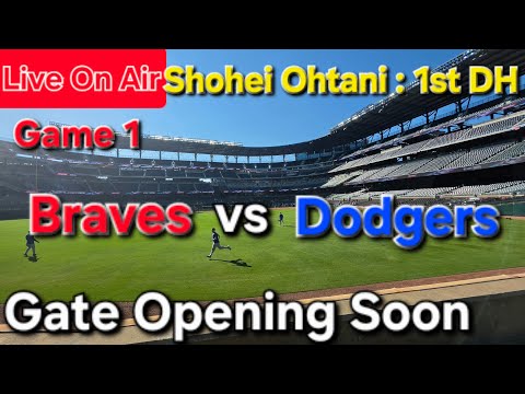 【ライブ配信】対アトランタ・ブレーブス〜シリーズ初戦〜大谷翔平選手は1番指名打者で出場⚾️まもなくゲートオープン⚾️Shinsuke Handyman がライブ配信中!