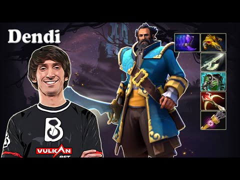 Dendi - Kunkka Midlane | Dota 2 7.30e Gameplay