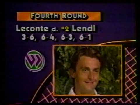 July 2, 1985 Wimbledon Highlights