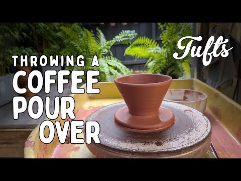 Making a Coffee Pour Over on the wheel