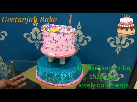 2 layer cake simmar cake