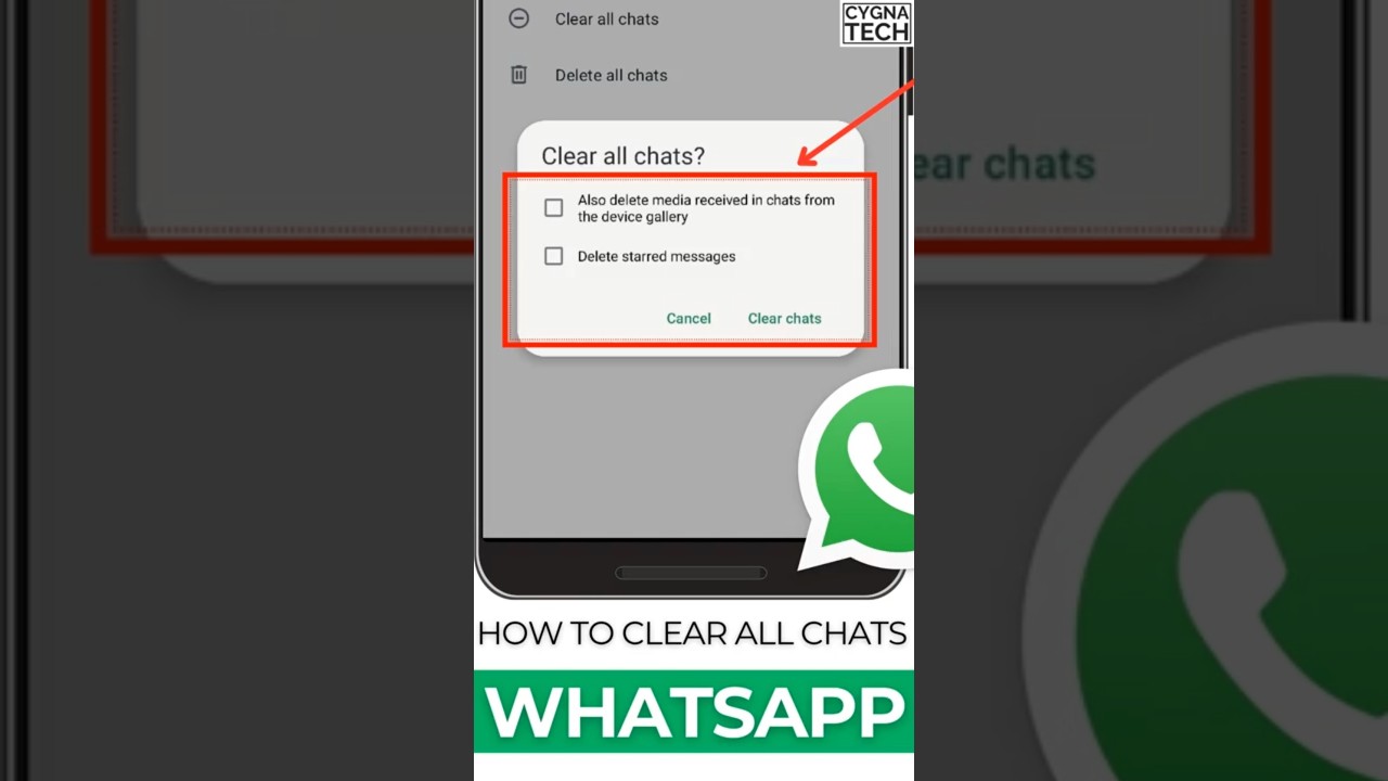 Clear ALL WhatsApp Chats & Media in 1 Tap! (2025 Android Guide)
