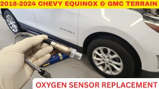 2018-2024 Chevy Equinox & GMC Terrain Oxygen sensor replacement P0132 P0136