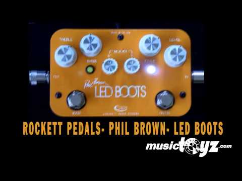 Rockett Pedals Led Boots/Phil Brown Signature OD/Boost