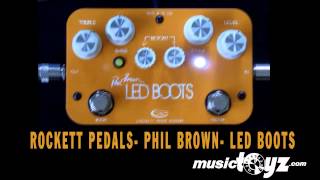 Rockett Pedals Led Boots/Phil Brown Signature OD/Boost