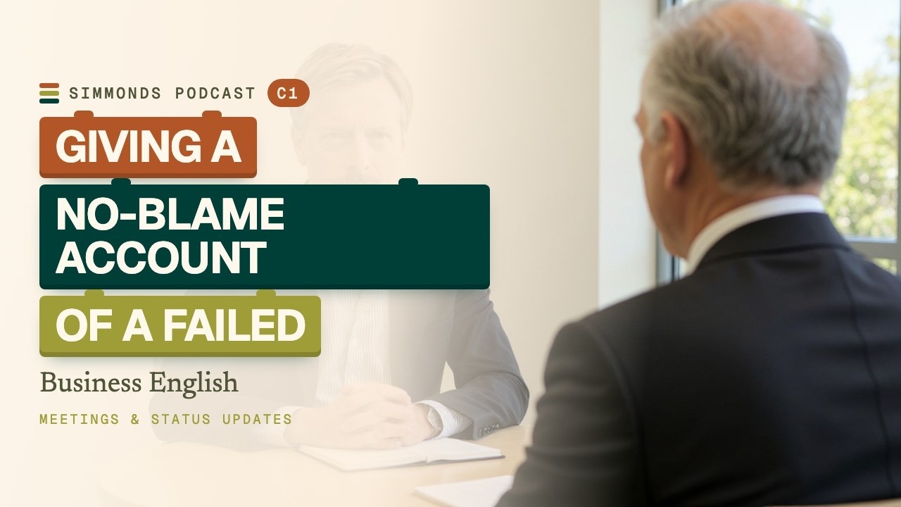 Giving a No-Blame Account of a Failed Milestone