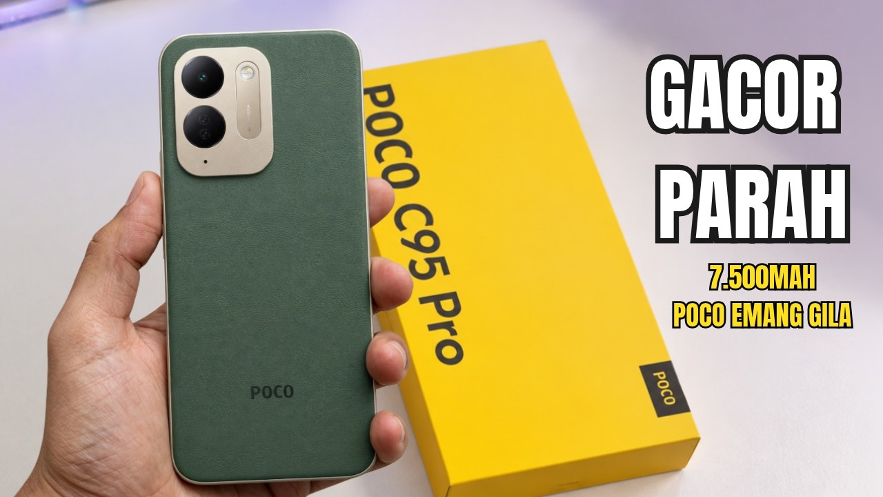 XIAOMI NGAMUK LAGI‼️POCO C95 PRO, HP MURAH SEMAKIN MENARIK WOY