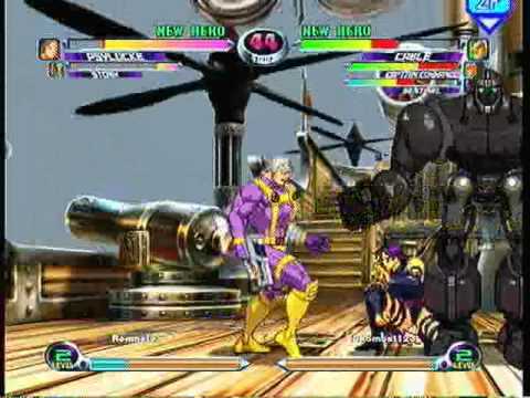 MvC2 Online (360): Brett (MSP) vs JCKombat123 (Scrub) 3 .:1.10.10:.