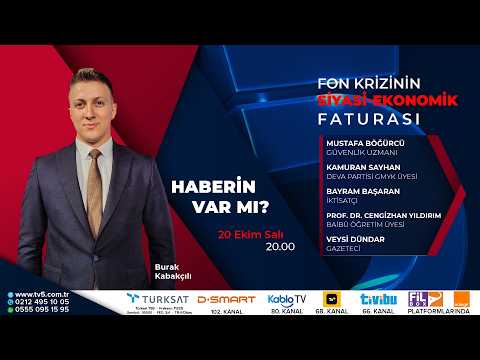 🔴#CANLI | Arka arkaya gelen istifaların sebebi fon vurgunu mu? - Haberin Var Mı?