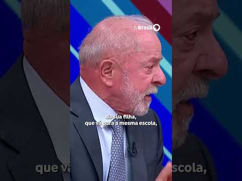 Luciana Barreto se emociona com Lula ao falar sobre políticas públicas e mobilidade social