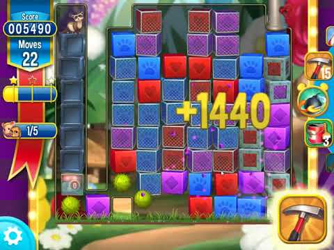 Pet Rescue Saga Level 3221 - NO BOOSTERS | SKILLGAMING ✔️