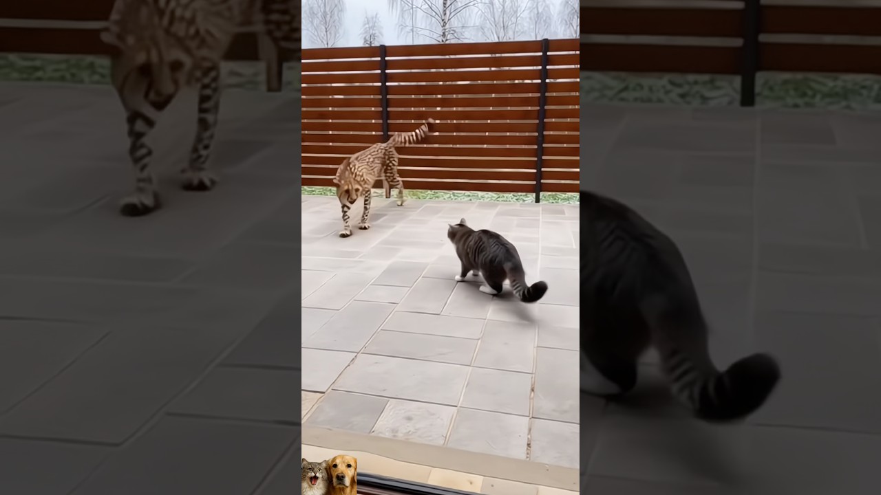 NEVER mess with a Protective House Cat! #cat