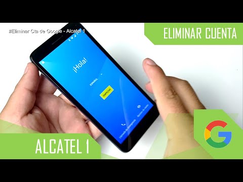 Delete Google Account on Alcatel 1 | Alcatel 5033A