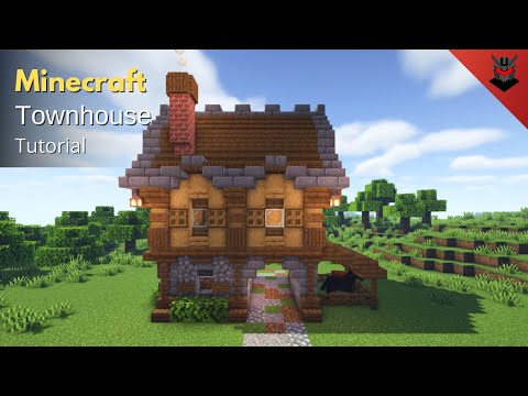 Mechitect - Minecraft: How to Build a Medieval Townhouse | Medieval Inn (Tutorial)