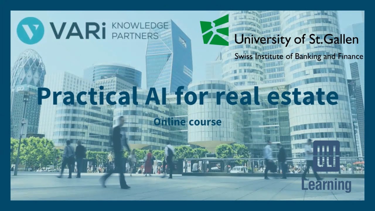 Practical AI for Real Estate - online course (ULI Learning)