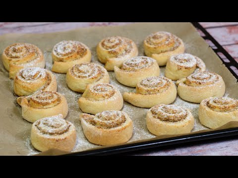 Walnut rolls - a wonderful desert made by an old recipe