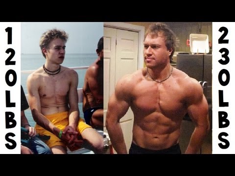 Cкачать 120lbs (Anorexia) to 230lbs Transformation Story Furious Pete видео...