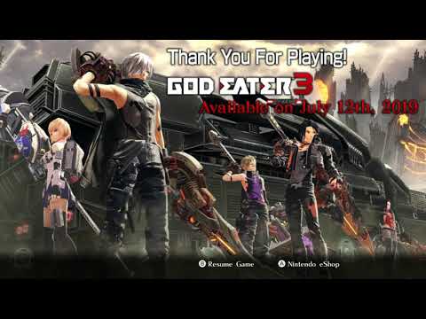 GOD EATER 3 - Action Demo Playthrough (Nintendo Switch)