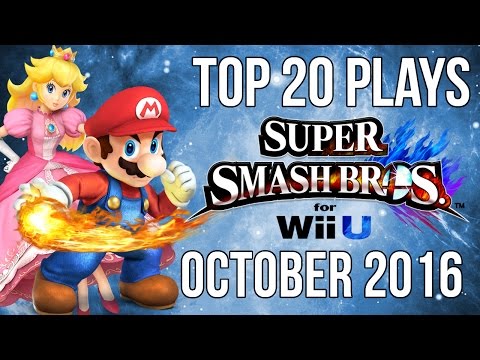 Top 20 Smash 4 Plays of October 2016 - Smash Wii U / SSB4