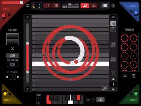 Aphelian synth demo #2 iOS sequencer app