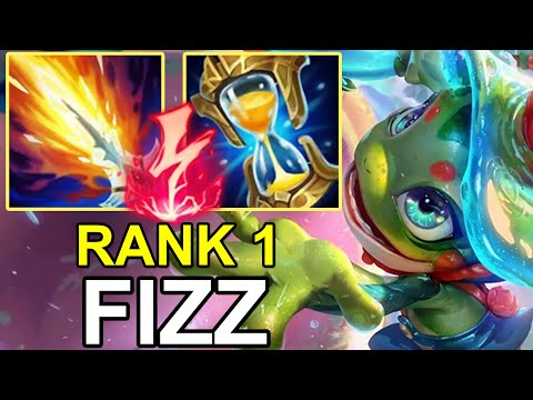 LOL CN BEST FIZZ - Mangofish Fizz vs Yone Master -  Challenger Fizz Gameplay S14.20