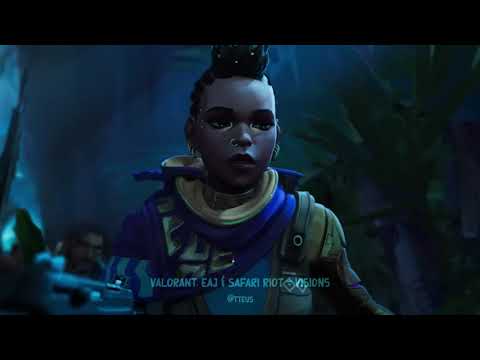 Valorant, eaj & safari Riot - VISIONS (Lyrics)