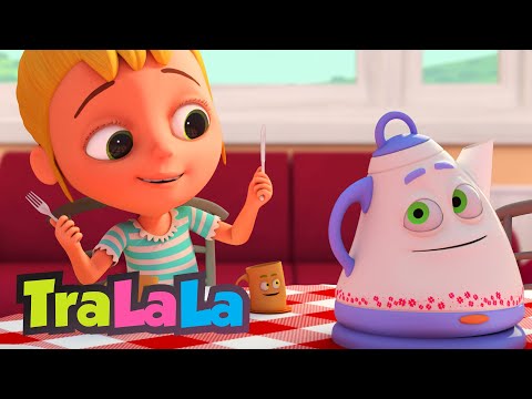 Învățăm să aranjăm masa  - Cântece educative pentru TraLaLa
