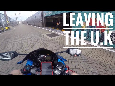 Europe Motorcycle Trip:  Ep 1 Manchester to Bruges