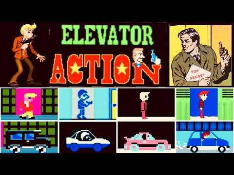Elevator Action🕵️‍♂️(1983) Versions Comparison|HD