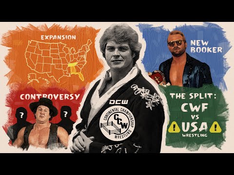 The Rise, The War, and Fall of Continental Championship Wrestling #wwe #aew #nwa #wrestling #tna