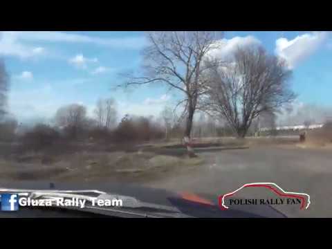 Samochodowe Mistrzostwa Tychów 2017 SMT 1 .Gluza Rally Team w akcji. Tychy.