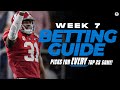 Free Picks for EVERY Top 25 game in College Football [Week 7 Betting Guide] | CBS Sports HQ