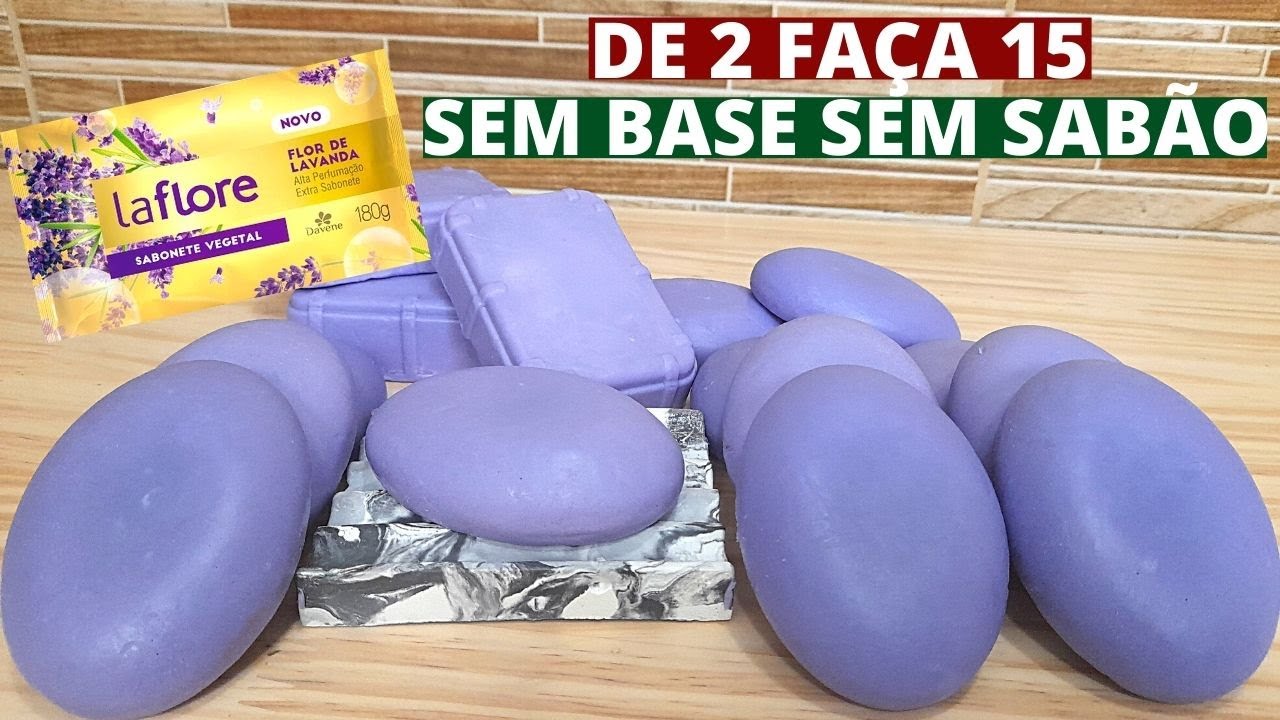 MULTIPLIQUE SEU SABONETE PARA O MÊS TODO  -  DE 2 FAÇA 15 -   ECONOMIZE MUITO
