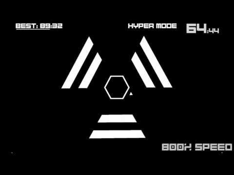 Super Hexagon Easter Egg - Black & White Music