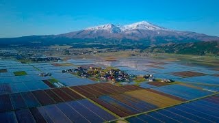 鳥海山　日本百名山の空撮動画