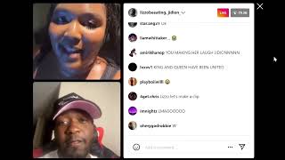 JiDion FINALLY Goes Live with LIZZO!!! (JiDion comes on at 2:43)