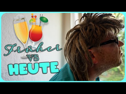 So trank man DAMALS 🍻🔥 und so HEUTE 🍹🌅
