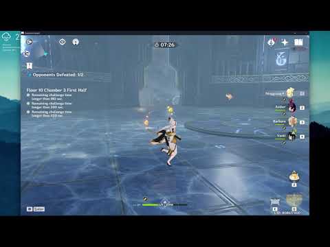 GENSHIN IMPACT 1.2 NEW SPIRAL ABYSS FLOOR 10 CHAMBER 3 BUG