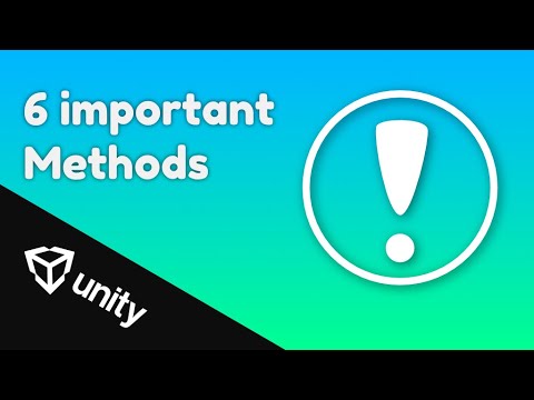 6 methods in unity, Start vs Awake | GMGStudio
