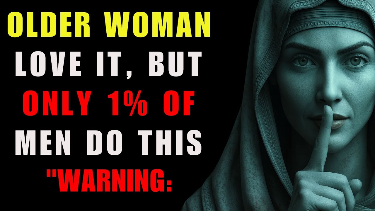 11 Psychological Facts About OLDER WOMEN that You Didn't Know | Older women psychology | Stoicism