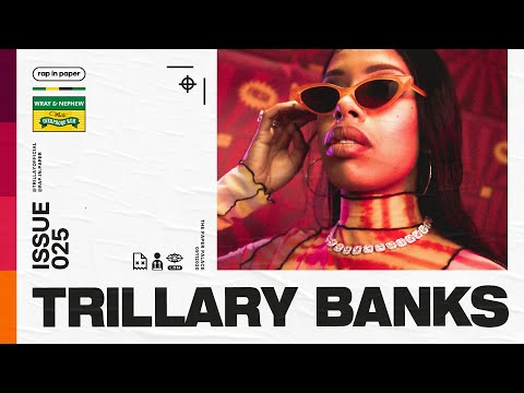 TRILLARY BANKS - A.K.A That B*tch | rap in paper [live]