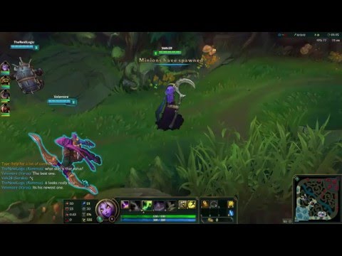 Soraka and Varus League of Legends