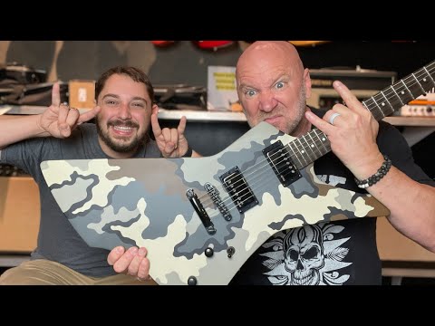 ESP LTD James Hetfield Snakebyte Camo (Metallica Guitar)