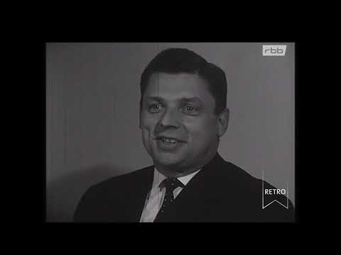rbb Retro - Berliner Abendschau: Senator Neubauer zur Olympiade von Tokio Doku (1964)