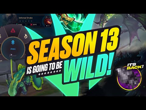 GIGANTIC Season 13 Changes Revealed AND EXPLAINED! (JG changes, new items, CHEMTECH DRAKE, & more!)