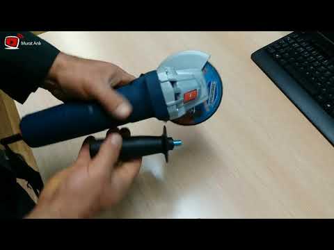 Bosch GWS 9-115 S Tanıtım ve Test