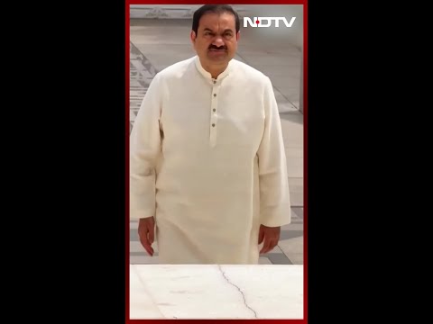 Gautam Adani Visits Jain Temple in Ahmedabad After SEBI Clean Chit
