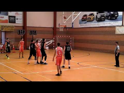 CP Peñarroya Vs CB Maristas  B junior 18-19 Cordoba 1 cuarto